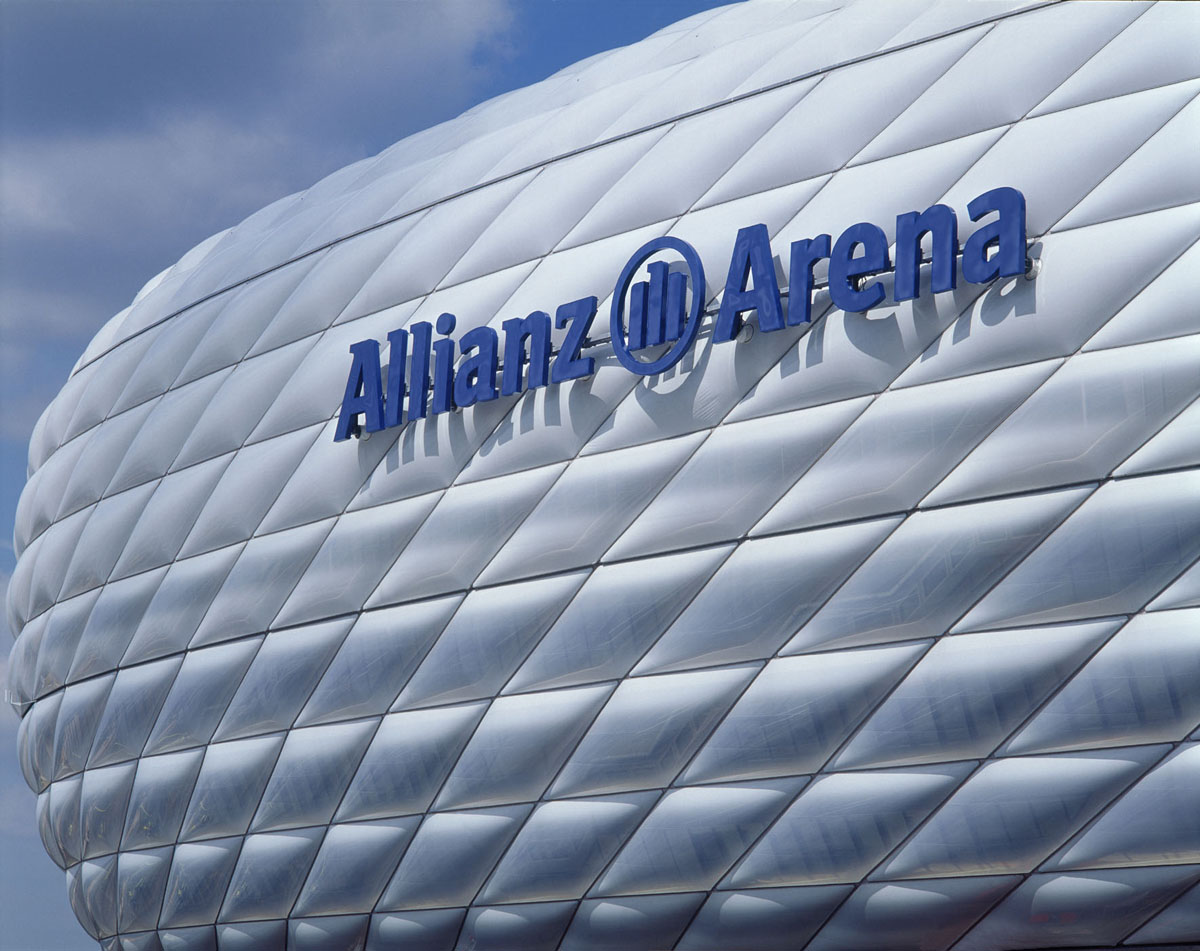 patrocinios aseguradora Allianz - Allianz Arena 